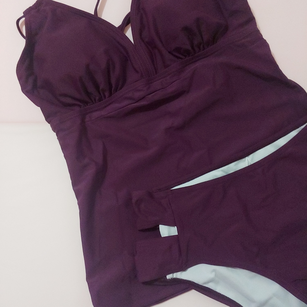 N/wot Burgundy Tankini